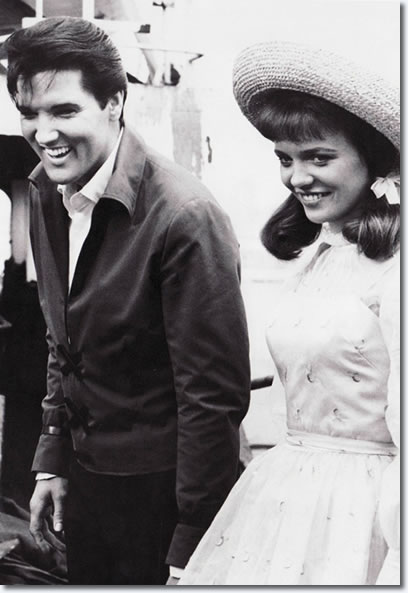 Elvis Presley and Annette Day