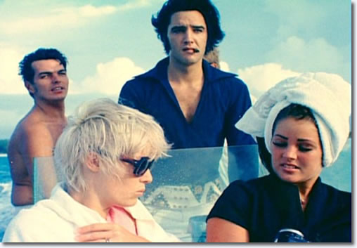Elvis Presley on holliday in The Bahamas, 1969.