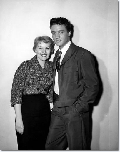 Patti Page with Elvis Presley
